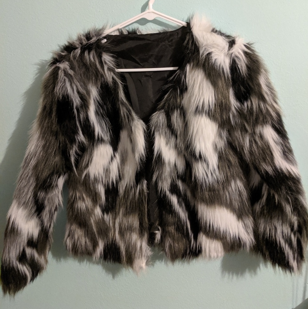 Faux Fur Coat